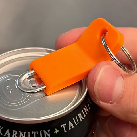 Dricköppnare med dragflik