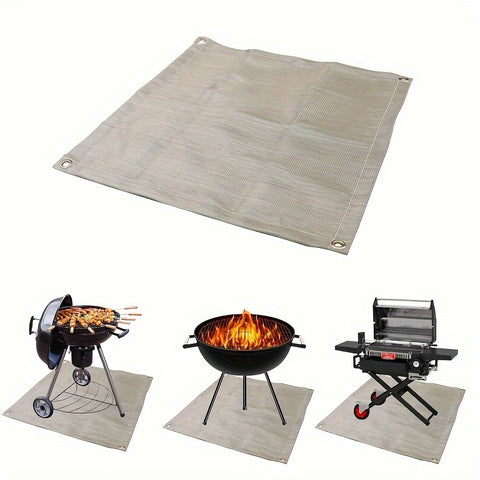 Flamskyddad grillmatta